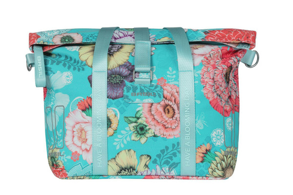 Bloom Field Bicycle Handbag 8-11L Front/Rear Blue