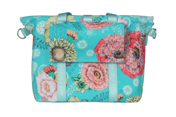 Bloom Field Bicycle Handbag 8-11L Front/Rear Blue