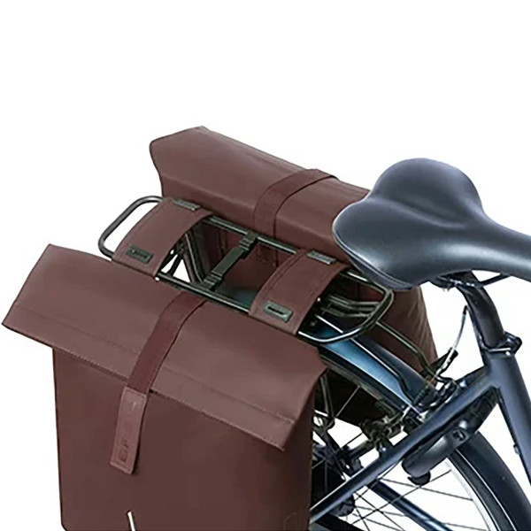 City Double Pannier Bag 28-32L Roasted Brown