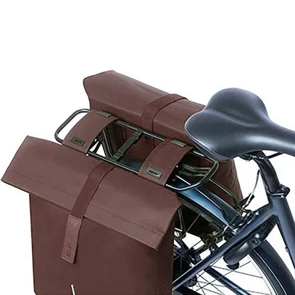 City Double Pannier Bag 28-32L Roasted Brown