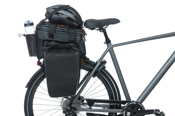 Miles Tarpaulin Trunkbag XL Pro 9-36 Litres Black/Orange