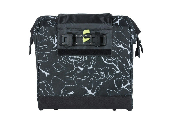 Grand Flower Bicycle Shopper 23 Litres Black