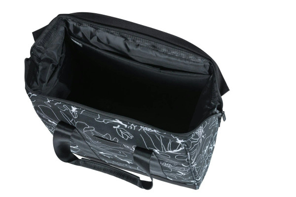 Grand Flower Bicycle Shopper 23 Litres Black