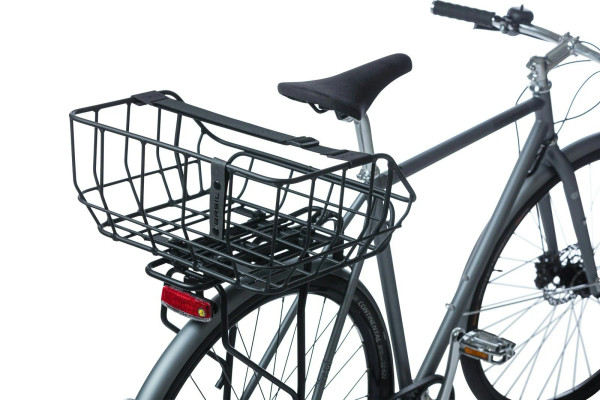 Portland Rear Bicycle Basket MIK 25 Litres Black