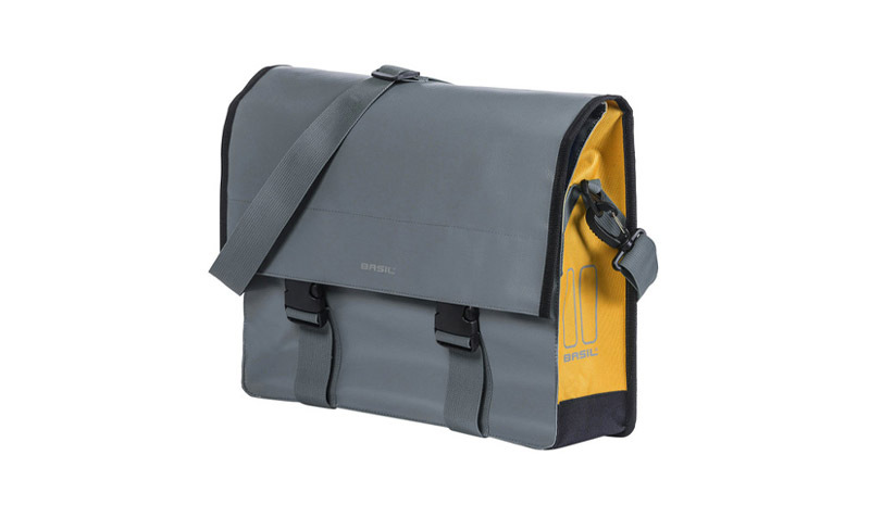 Basil Urban Load Messenger Bag – Storm Grey (15–17 L)
