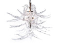 Buffalo Collection Blown Glass Antler Chandelier, 3 tier Image 4 Blown Glass Antler Chandelier, 3 tier