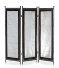 Leather and Iron Room Divider