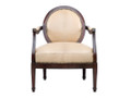 Oval Back Occasional Chair