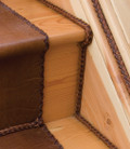 Stair Runner with Braided Accents