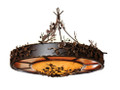 Buffalo Collection Aspen Bronze Chandelier Image 0 Aspen Bronze Chandelier