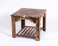  Buffalo Hunt Ceremony End Table