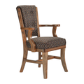 B High Back Dining Room Chair with arms