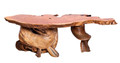 Birds Eye Redwood Coffee Table