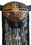 Buffalo Gourd Mask with Thunderbird