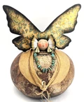 Squatting Butterfly Maiden