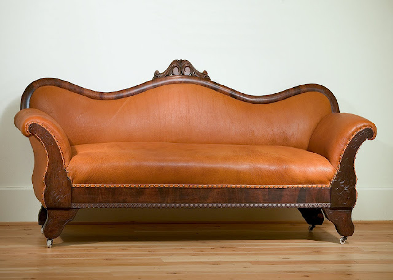 victorian reclining sofa