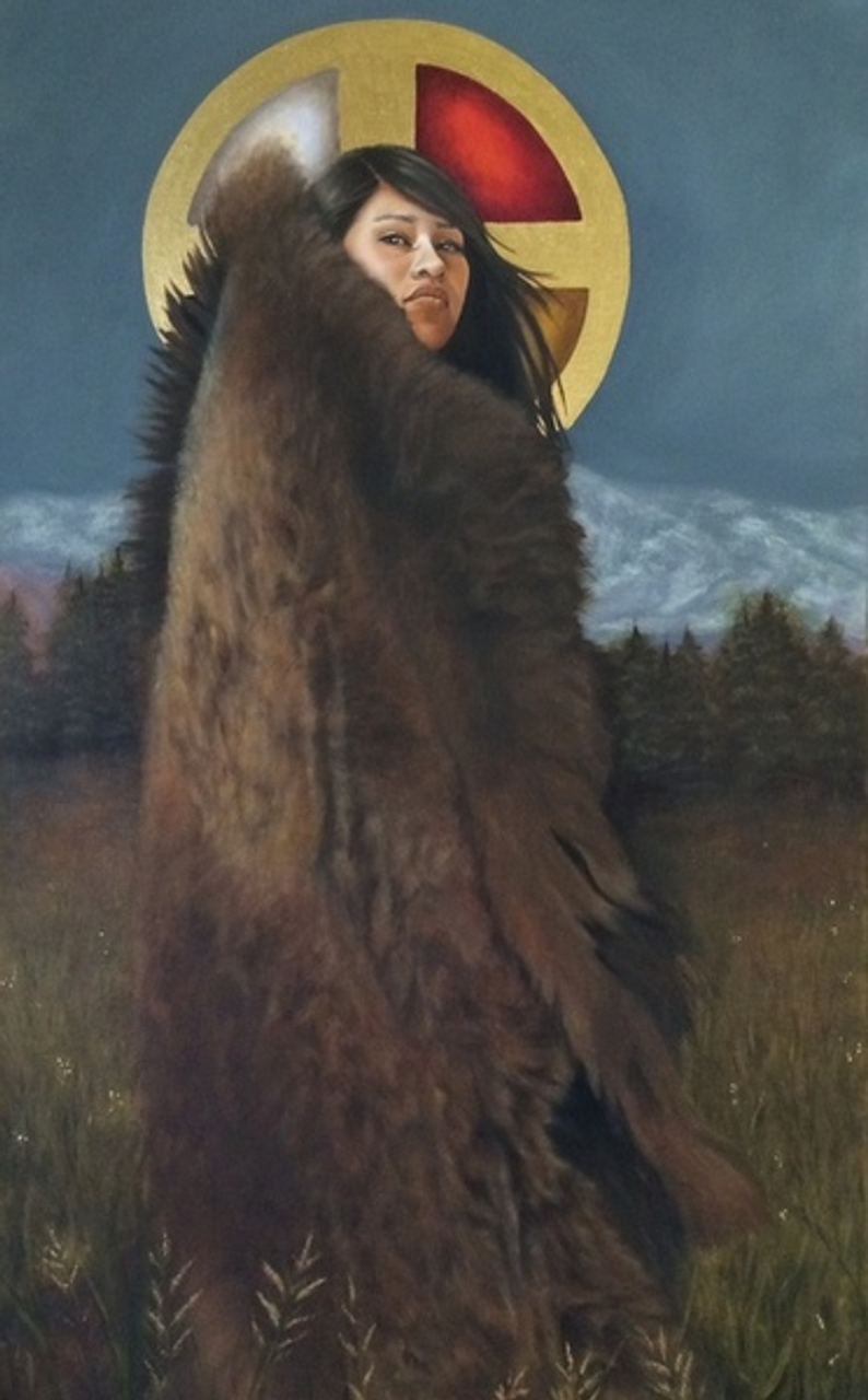 White Buffalo Calf Woman, Original - Buffalo