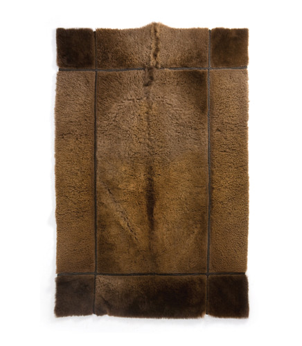 Buffalo Robe Rug Hand Laced Buffalo Robe Rug Hand Laced