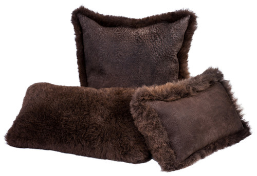 Buffalo Fur Pillows Buffalo Fur Pillows
