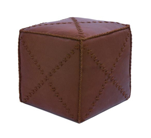 Cross-Laced Buffalo Leather Cube