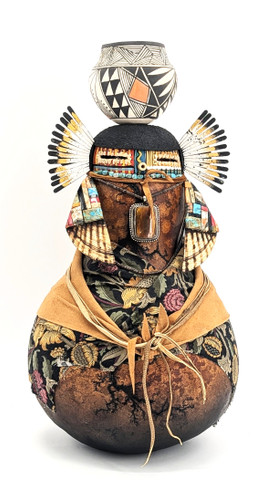 Lg Acoma Pot Lady