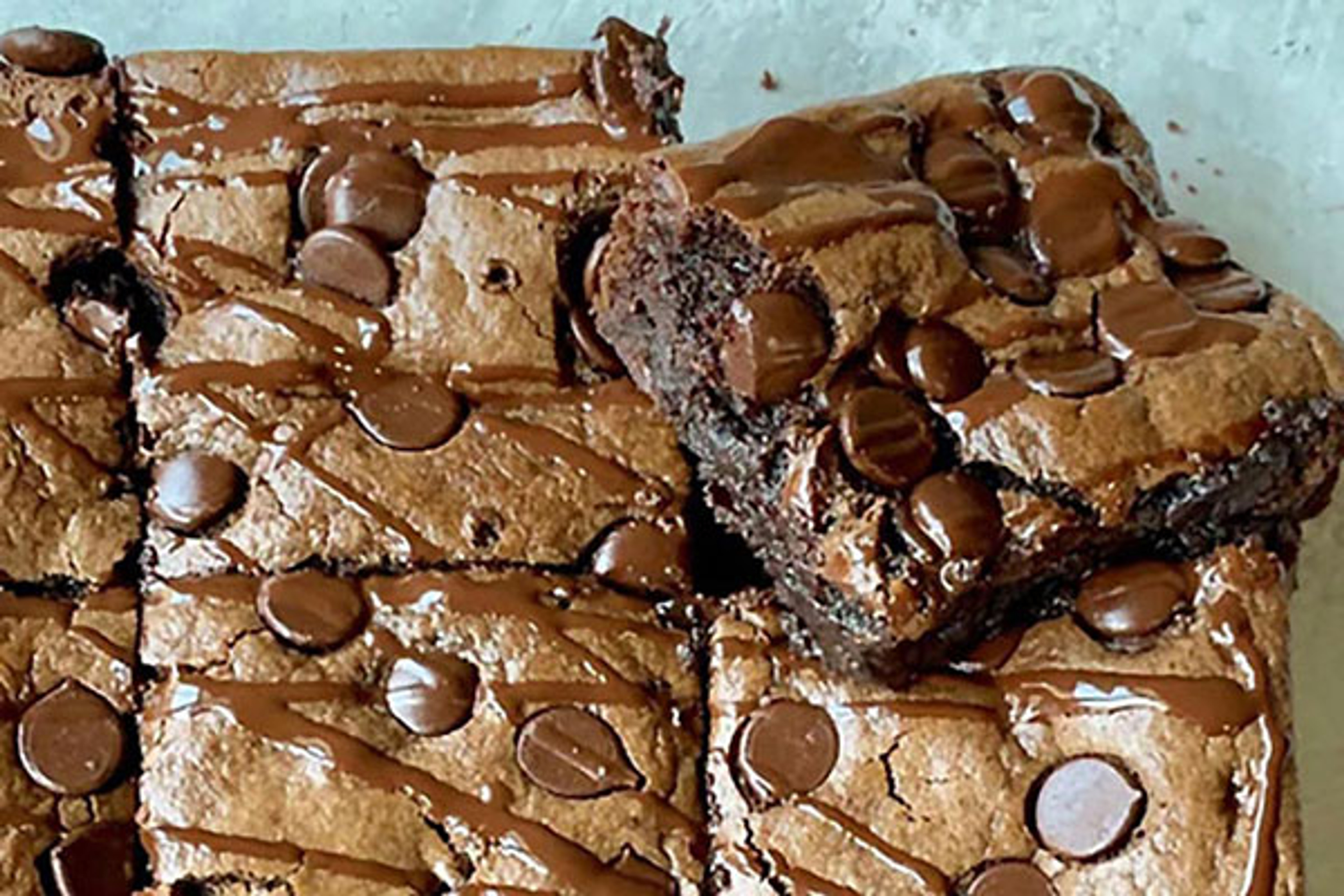 Brownies con tahini paleo