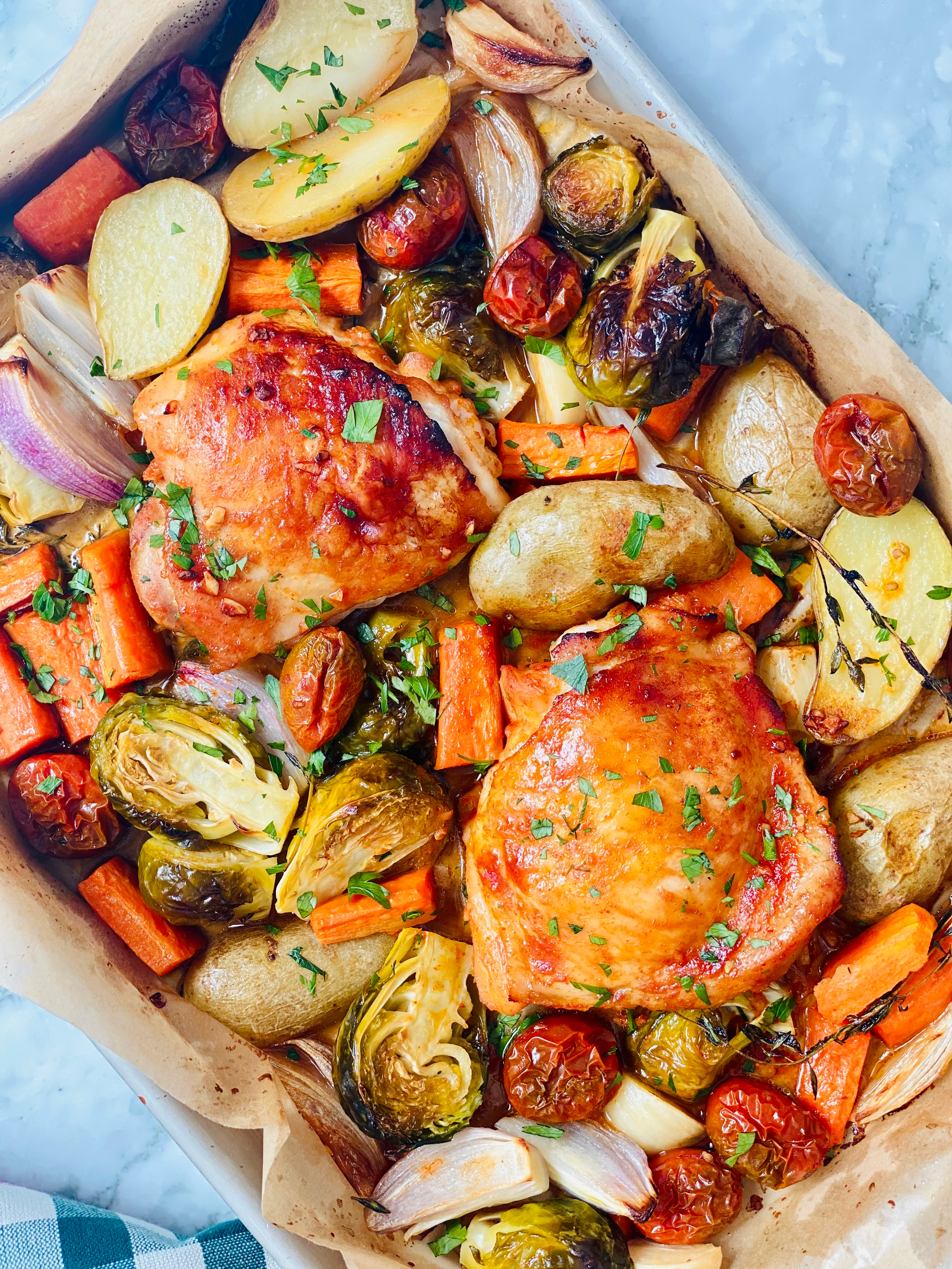 Korean BBQ Chicken & Veggies