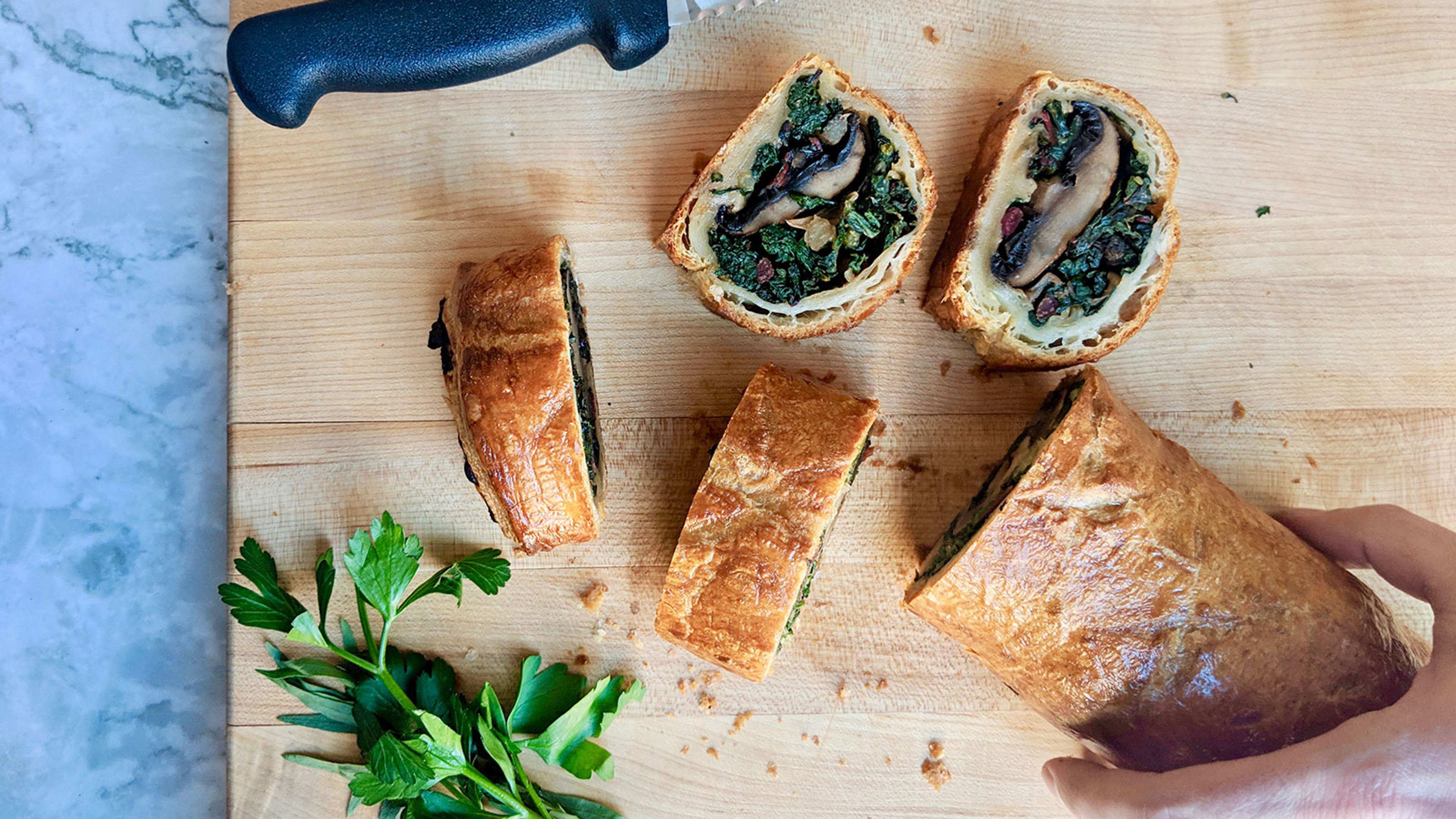 Wellington de Portobello y Acelgas