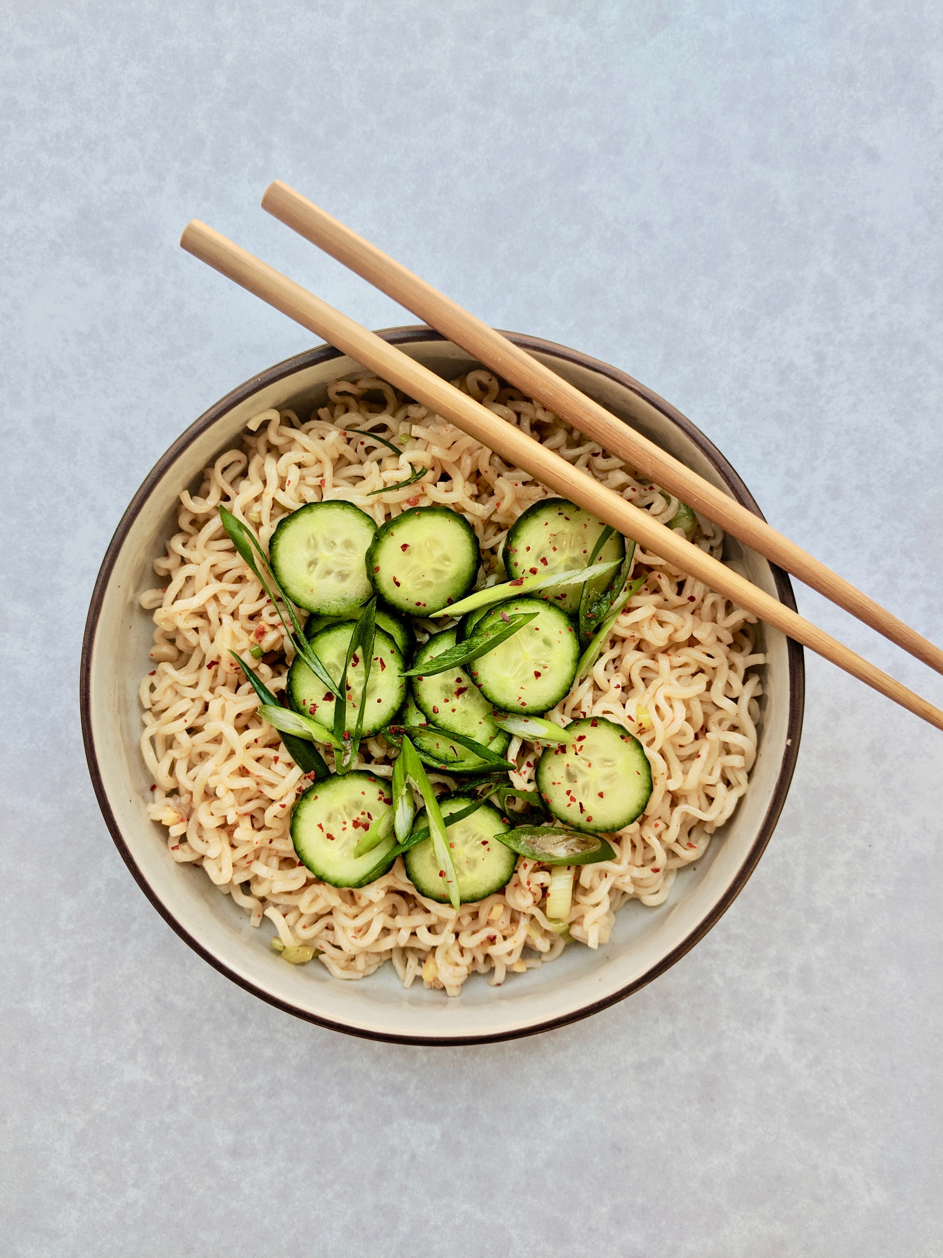 Noodles con Jengibre y Cebollita