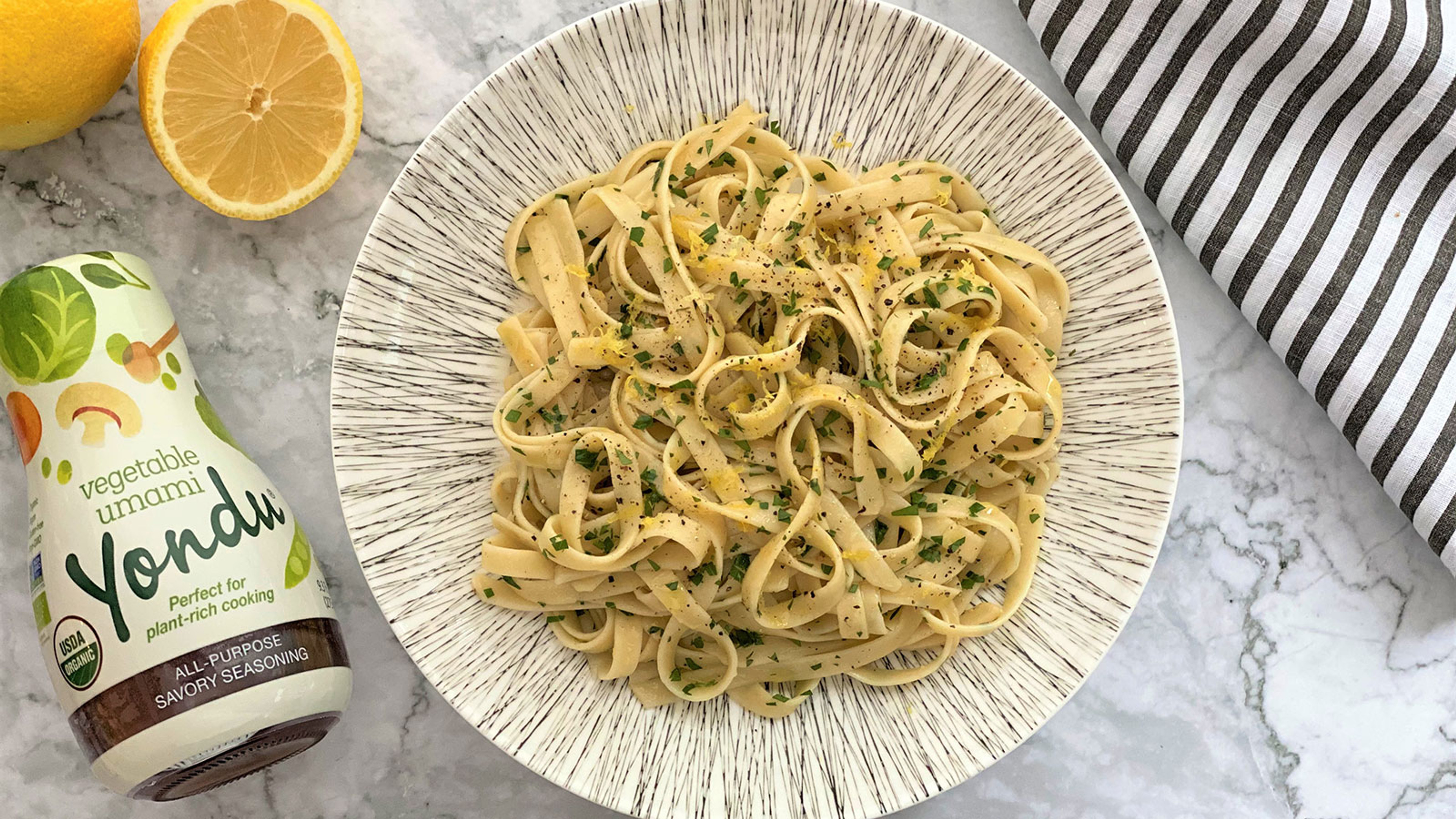 Pasta al Limone con Yondu