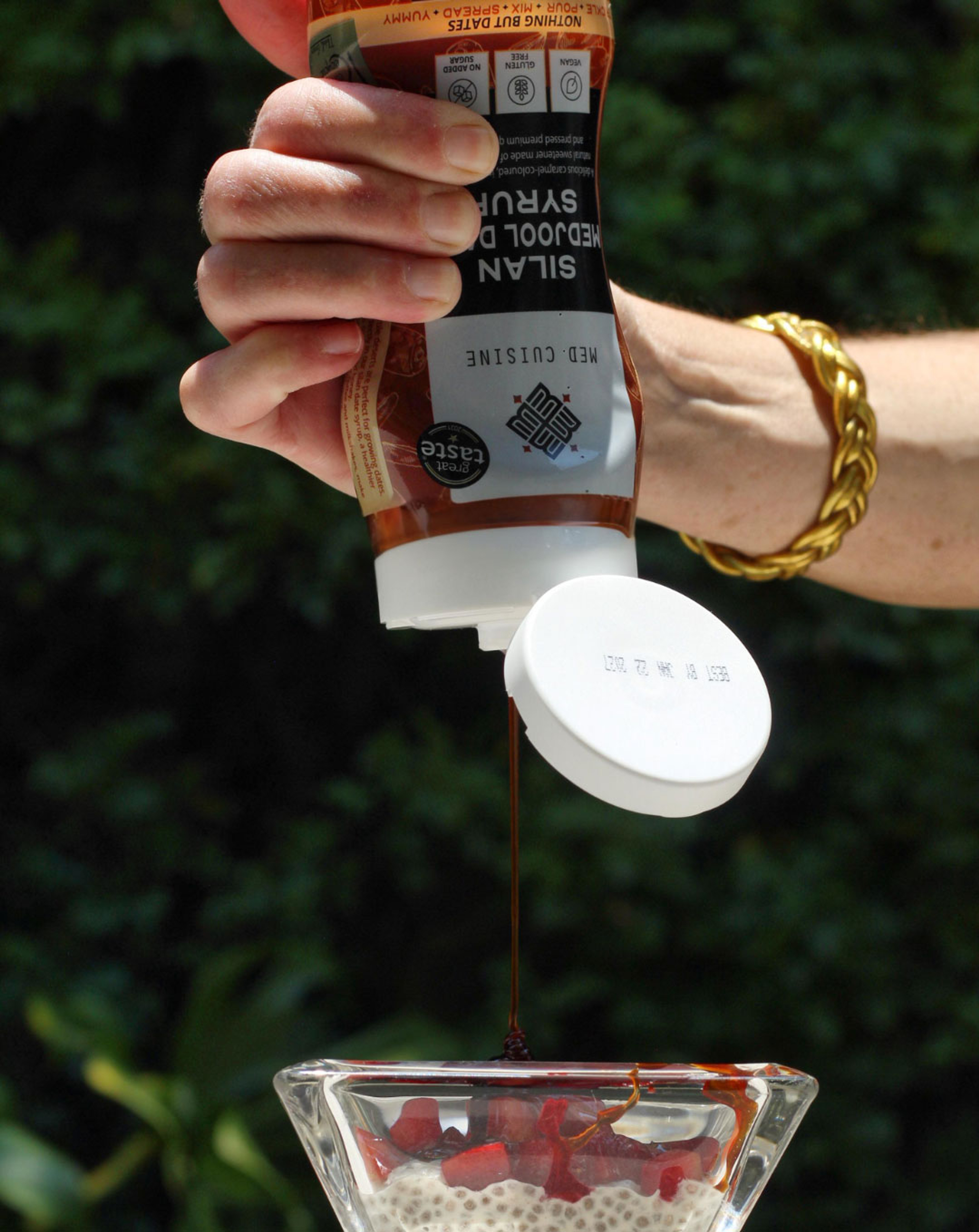 Pudín de Chía con Silan Squeeze