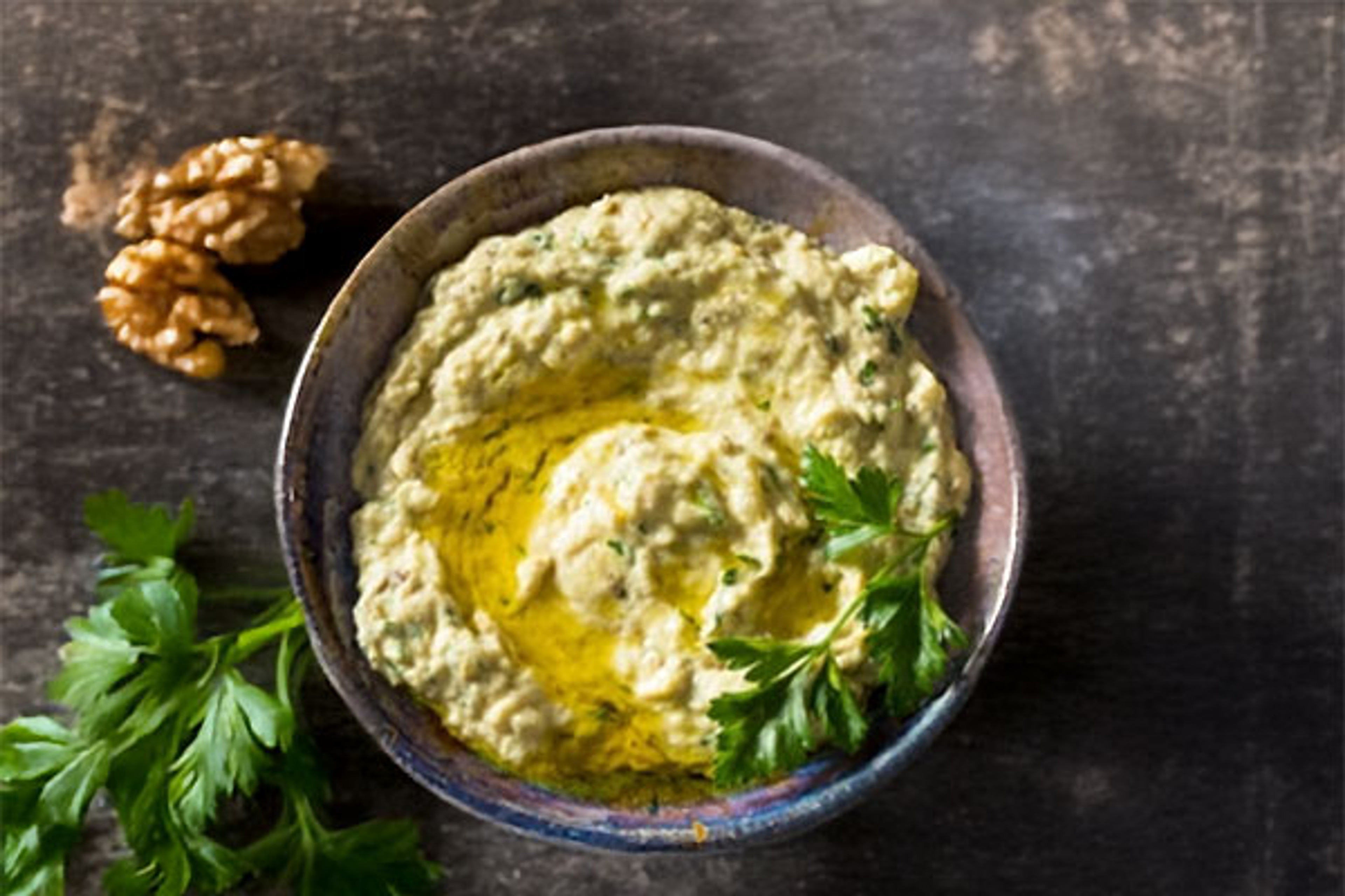 Receta: Babganoush con Tahini Al Arz