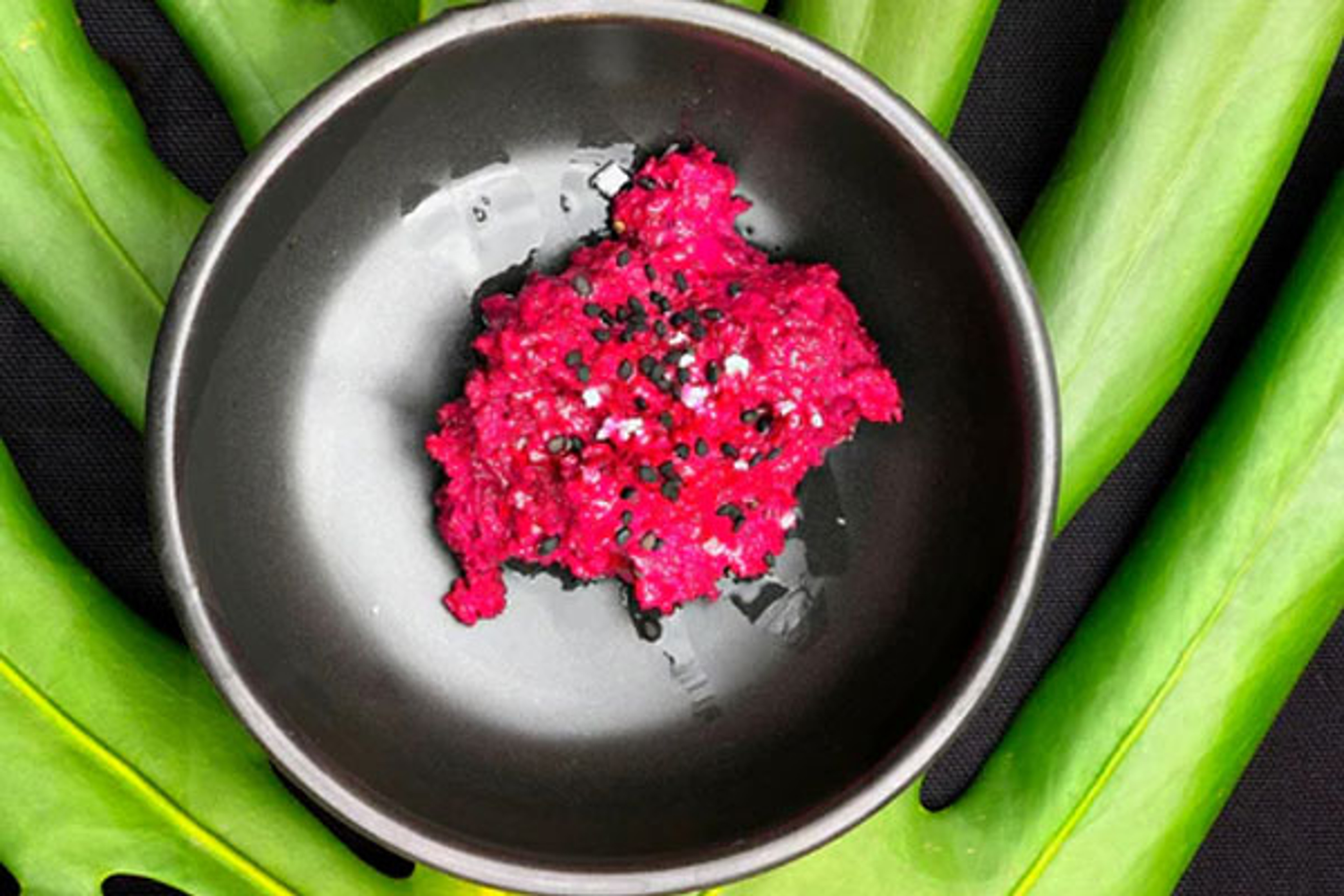 Receta: Hummus de betabel