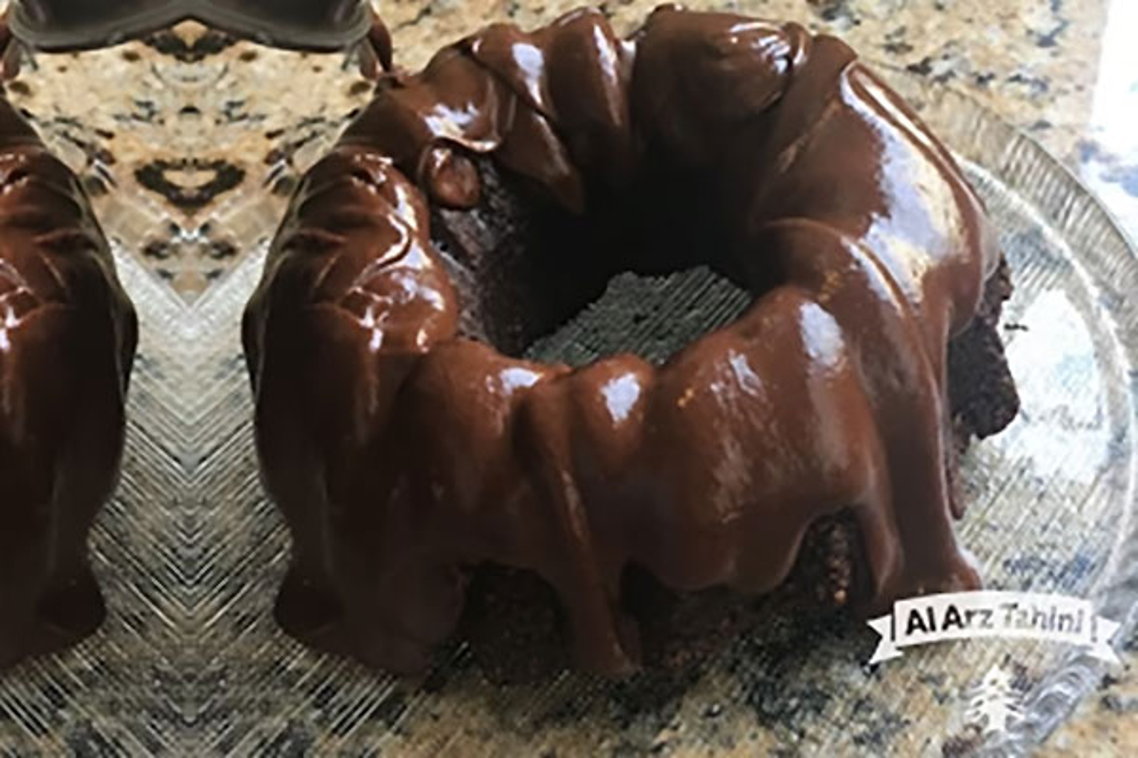 Receta pastel de chocolate sin gluten con betun de choco tahini