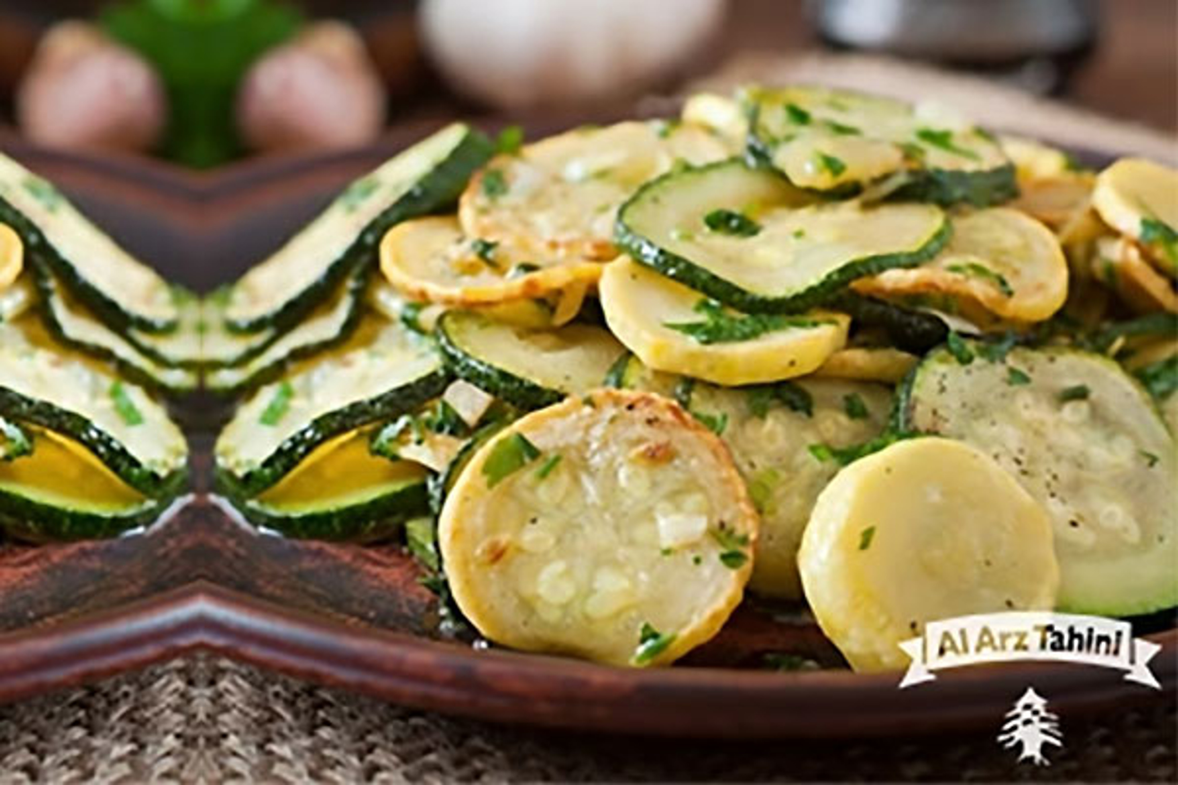 Receta Zucchini con Tahini Al Arz