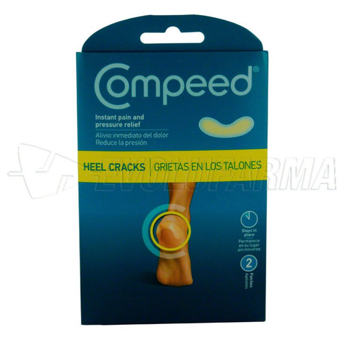 Compeed grietas en los talones 2 apósitos
