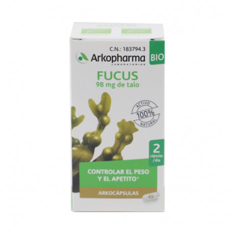 Arkocápsulas fucus 45 cápsulas