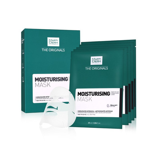 Martiderm moisturising mask envase 10 mascarillas