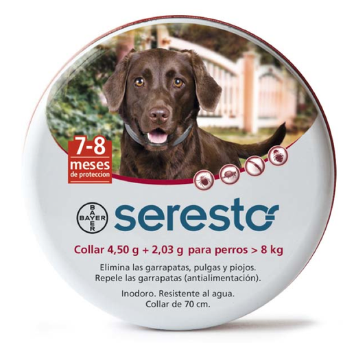 Bayer seresto collar perros grandes