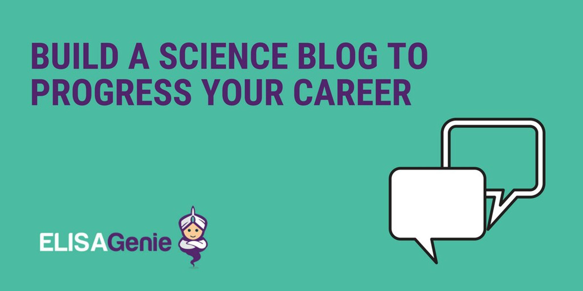 Build a science blog to progress your career