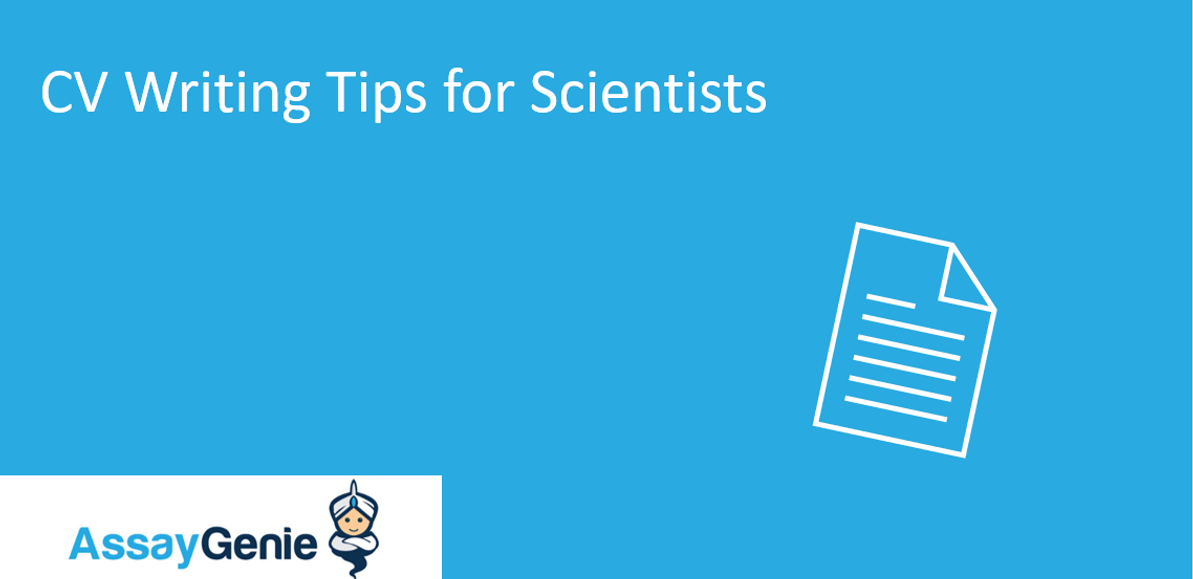 CV writing tips for scientists