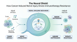 The Neural Shield: How Cancer-Induced Nerve Injury Drives Immunotherapy Resistance
