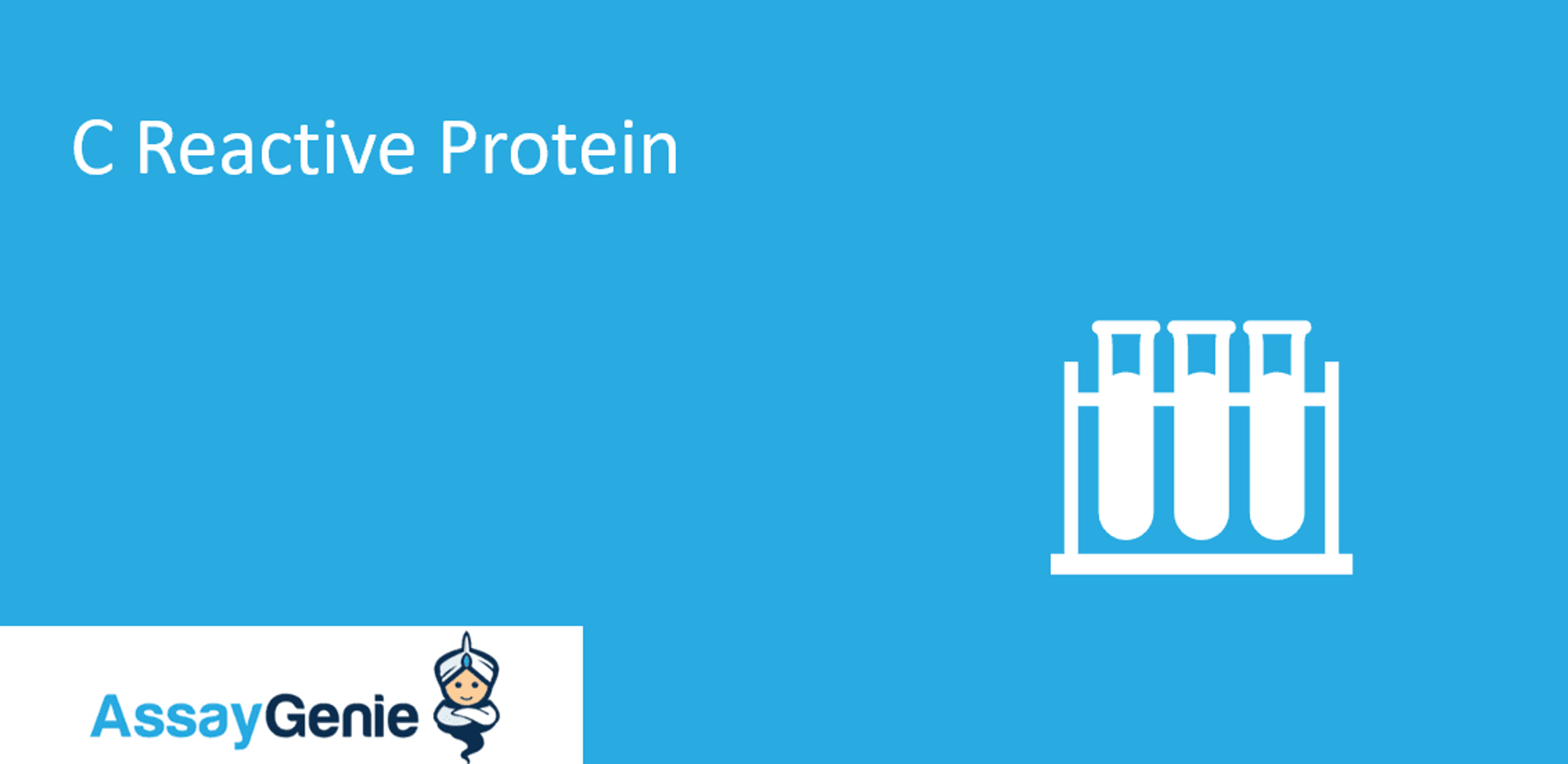 C reactive protein Assay Genie