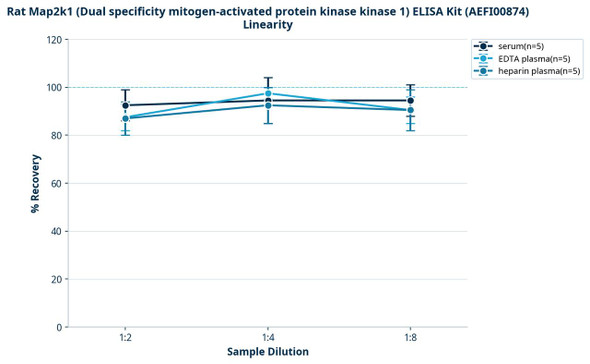 Rat Map2k1 (Dual specificity mitogen-activated protein kinase kinase 1) ELISA Kit (AEFI00874)