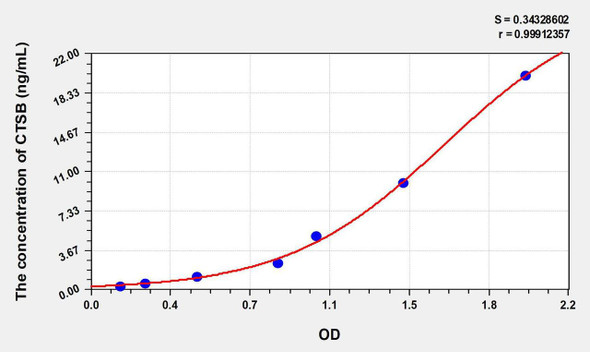 Human CTSB (Cathepsin B) ELISA Kit (AEKE07414)