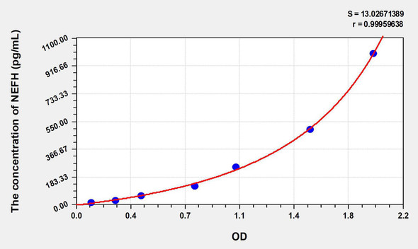 Human pNF-H (Phosphorylated Neurofilament H) ELISA Kit (AEKE08602)