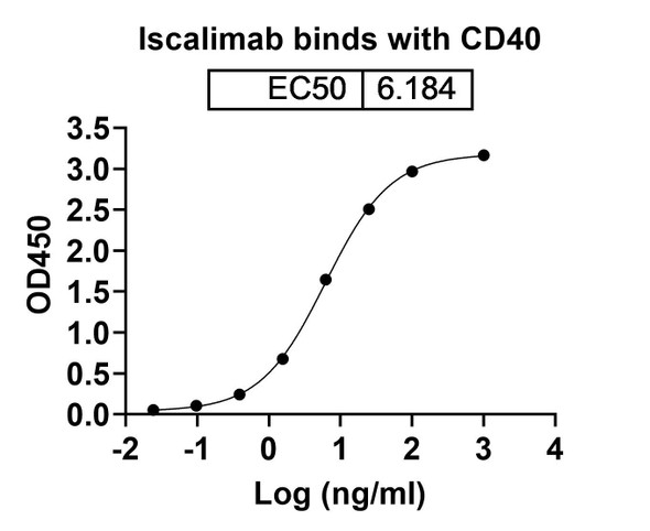 Iscalimab Antibody - bioactivity-binding