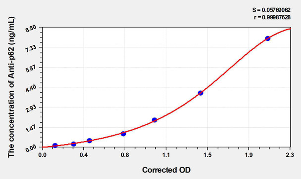 Human Anti-p62 (Ubiquitin Binding Protein P62 Antibody) ELISA Kit (AEKE03442)