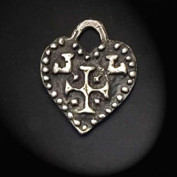 Spanish Doubloon Pendant Charm - Spring 