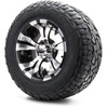 MODZ 12" Vampire Machined Black Wheels & Off-Road Tires Combo